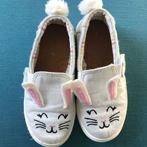 Bunny Face Jersey Tiny TOMS Luca Slip-ons